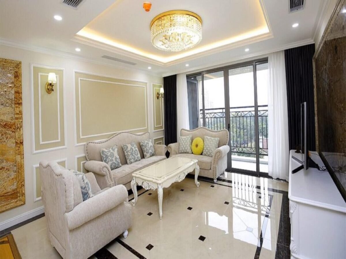 Gorgeous Royal stylish D'. Le Roi Soleil apartment for rent in 59 Xuan Dieu, Quang An (1)