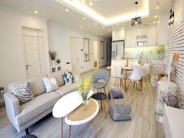 Harmonious 3-bedroom apartment for rent in D'.Le Roi Soleil, 59 Xuan Dieu Str., Tay Ho Distr (1)