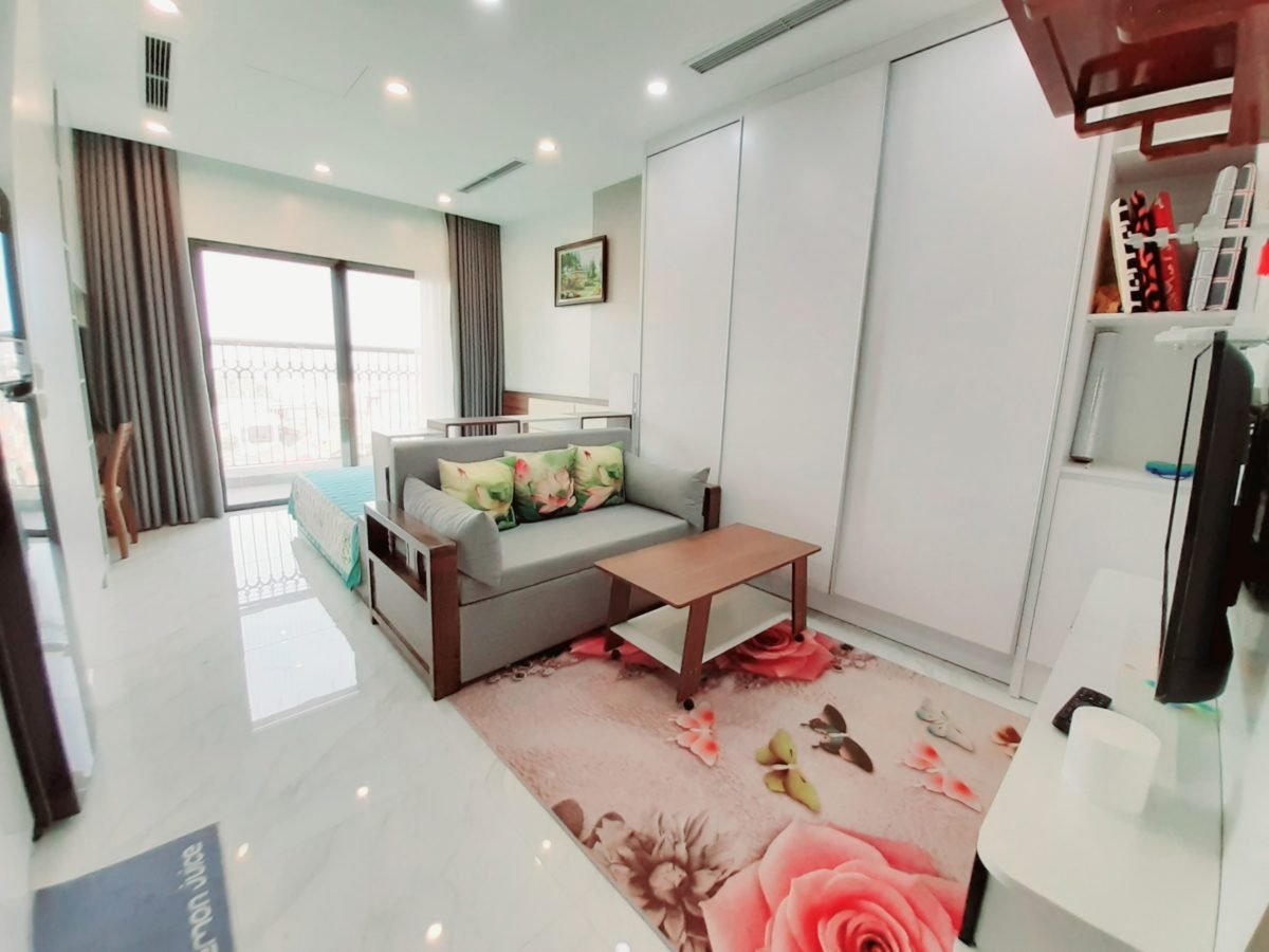 Studio apartments for rent in D'.El Dorado I Premium, 659A Lac Long Quan, Tay Ho, Hanoi (9)