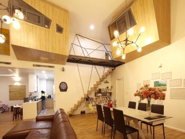 Duplex penthouse apartment for rent in G2, G3 Ciputra Hanoi Urban (5)