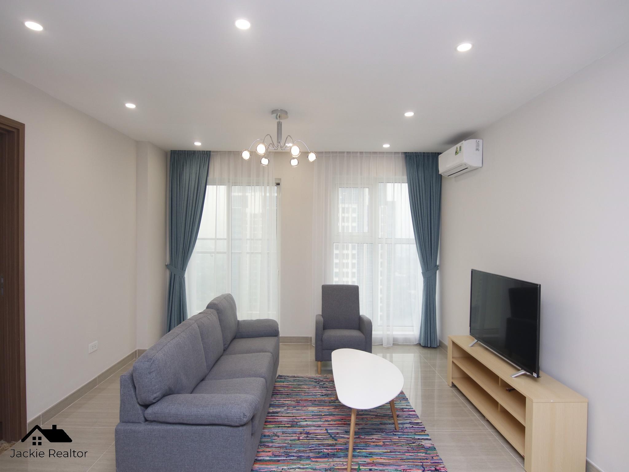 Great golf view 3BRs apartment for rent in L3, The Link Ciputra Hanoi International City (4)