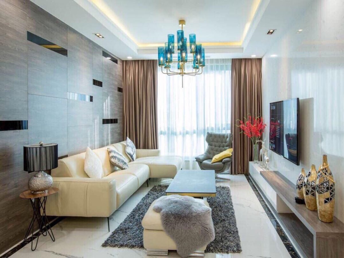 Gold-plated interior apartment for rent in Sunshine City Hanoi, Ciputra (5)