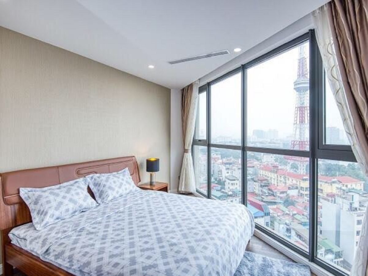 Lake view HDI Tower 55 Le Dai Hanh apartment for rent in Hai Ba Trung District, Hanoi (2)