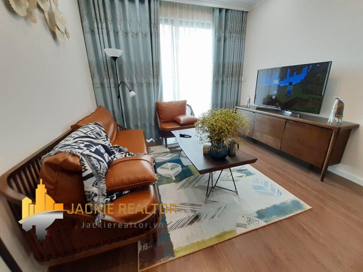 Indochine Style Furniture Apartment For Rent In Sunshine Riverside Tay Ho Ciputra Hanoi 1 1