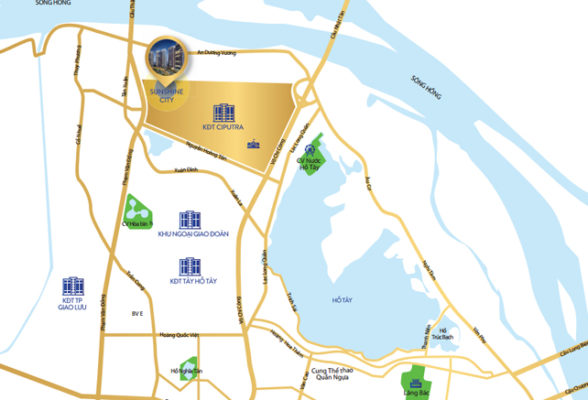 Location of Sunshine City