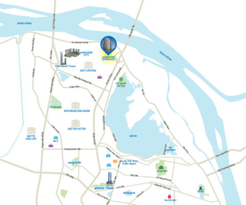 Location of Sunshine Riverside project