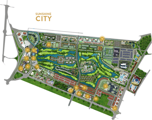 Synchronized amenities in Ciputra