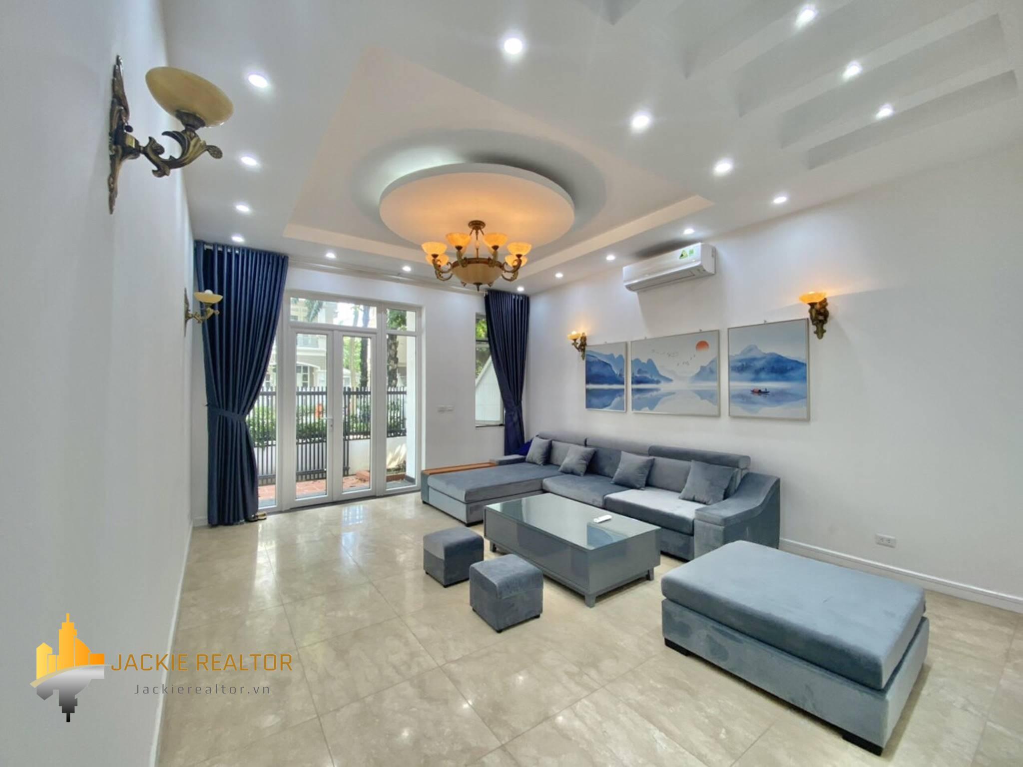 Renovated villa for rent in Ciputra with 100% new furniture (1)