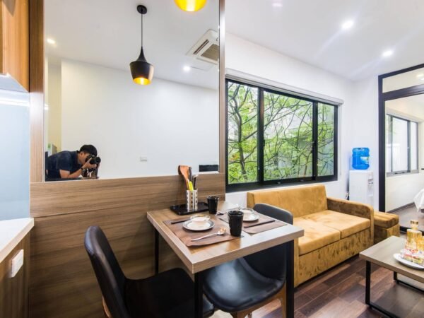 Affordable 1BR serviced apartment for rent in Ba Dinh Distr (10)