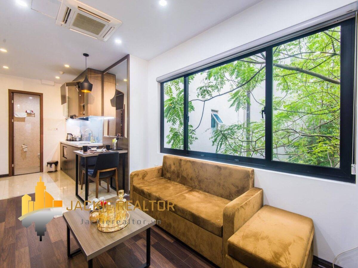 Affordable 1BR serviced apartment for rent in Ba Dinh Distr (14)