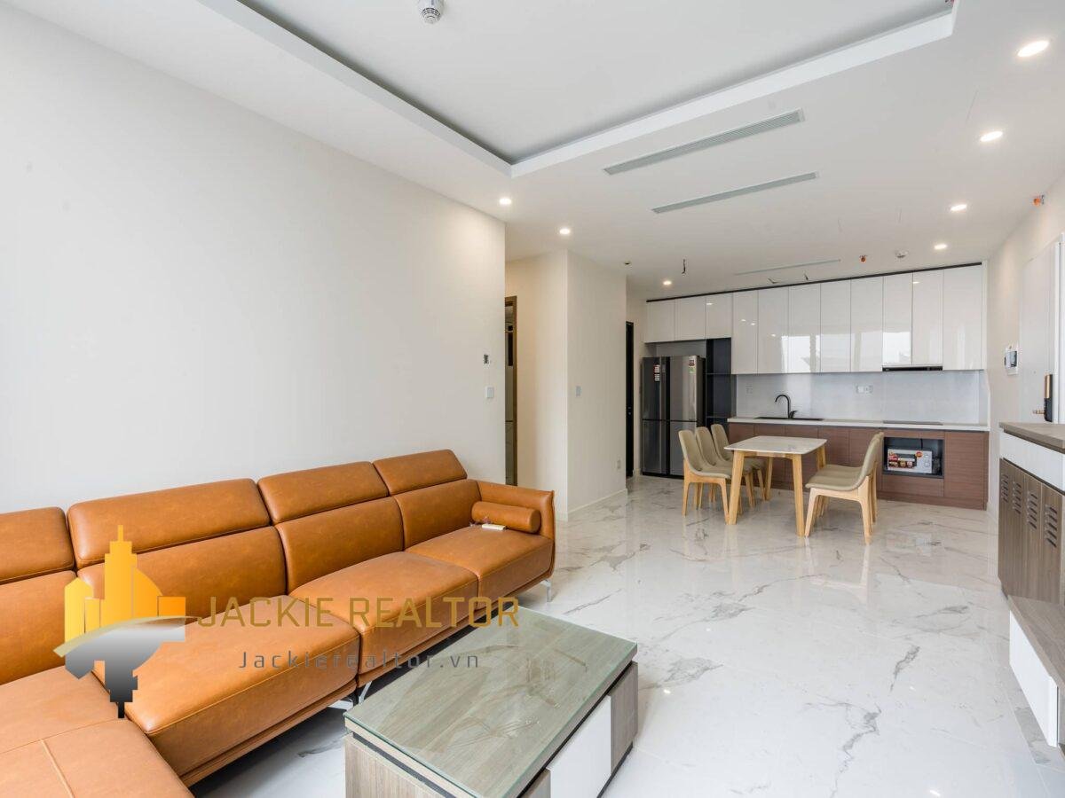 Big modern 3BRs Sunshine City apartment for rent overlooking Red River view (16)