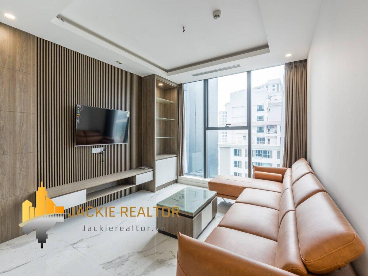 Big modern 3BRs Sunshine City apartment for rent overlooking Red River view (17)