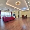 Beautiful red sofa apartment for rent at E1 Ciputra (6)