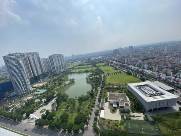 Great unfurnished 4BRs duplex apartment for rent at N02-T3 building (Quang Minh Tower) (1)
