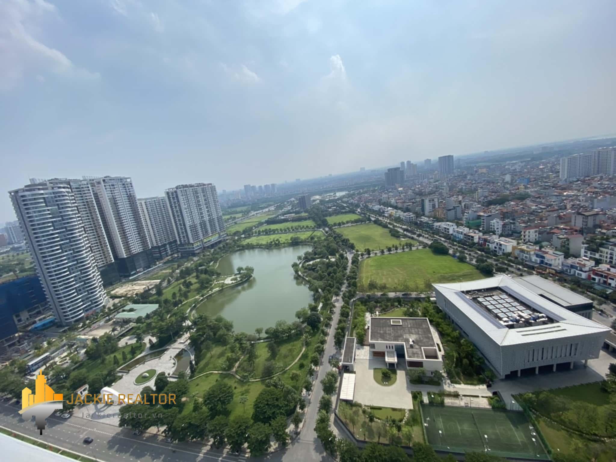 Great unfurnished 4BRs duplex apartment for rent at N02-T3 building (Quang Minh Tower) (1)