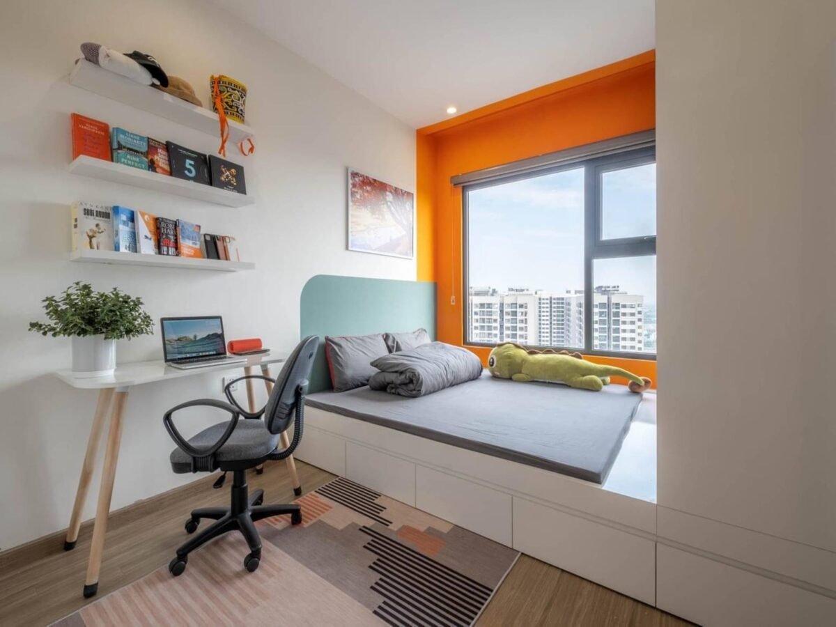 Splendid Vinhomes Smart City apartment for rent 2BRs - 59sqm - 450USD (7)