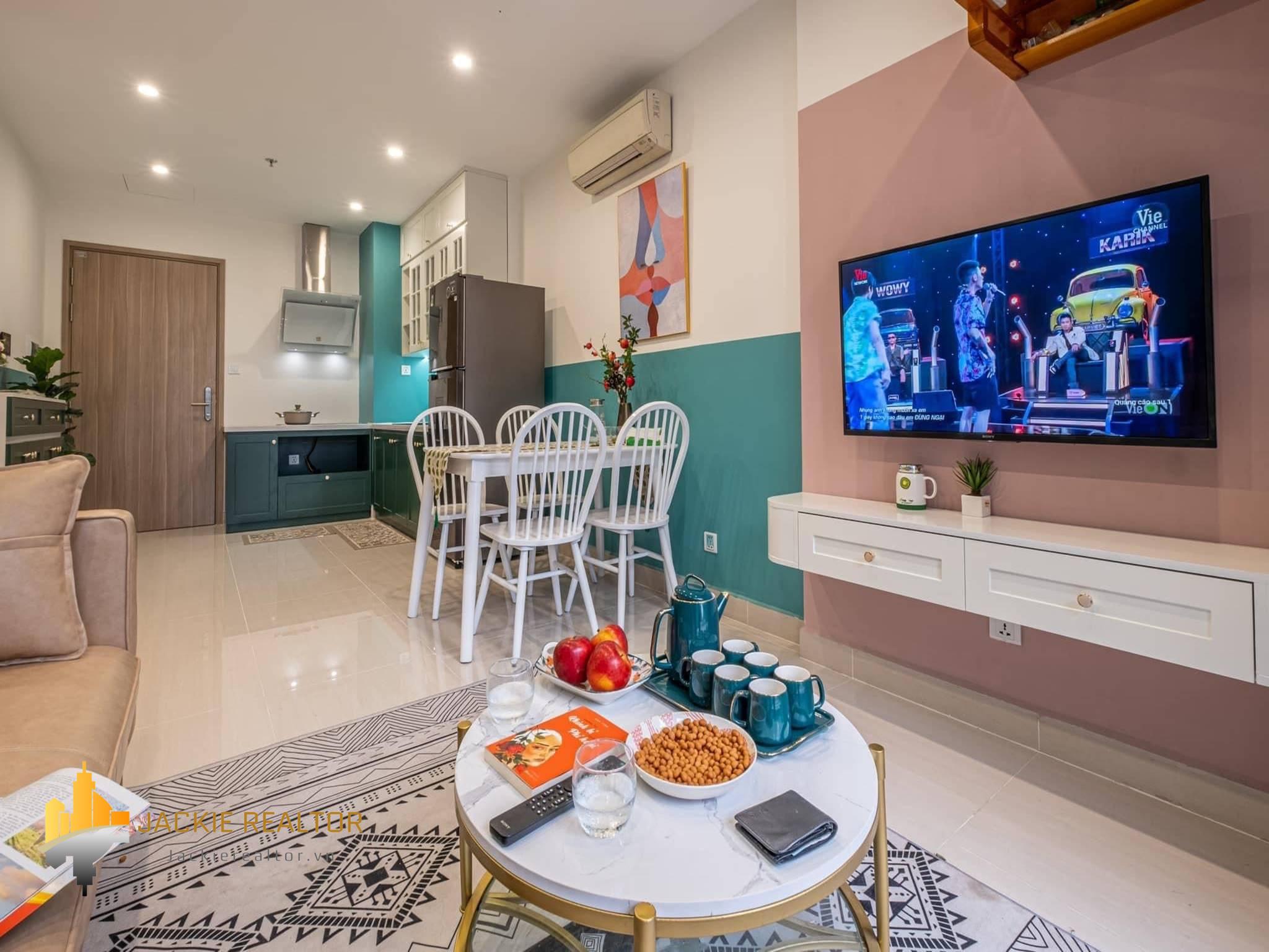 Sweet apartment for rent in Vinhomes Smart City Diamond (1)