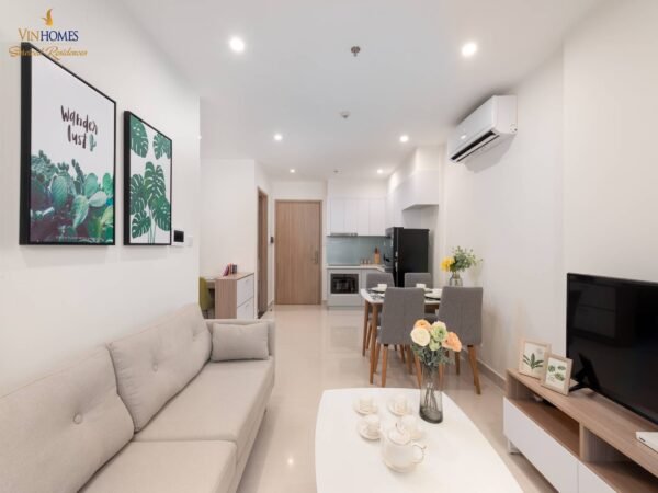 Deluxe 1BR apartment in Vinhomes Ocean Park for rent (1)
