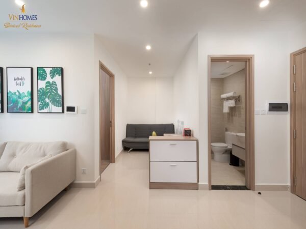 Deluxe 1BR apartment in Vinhomes Ocean Park for rent (2)