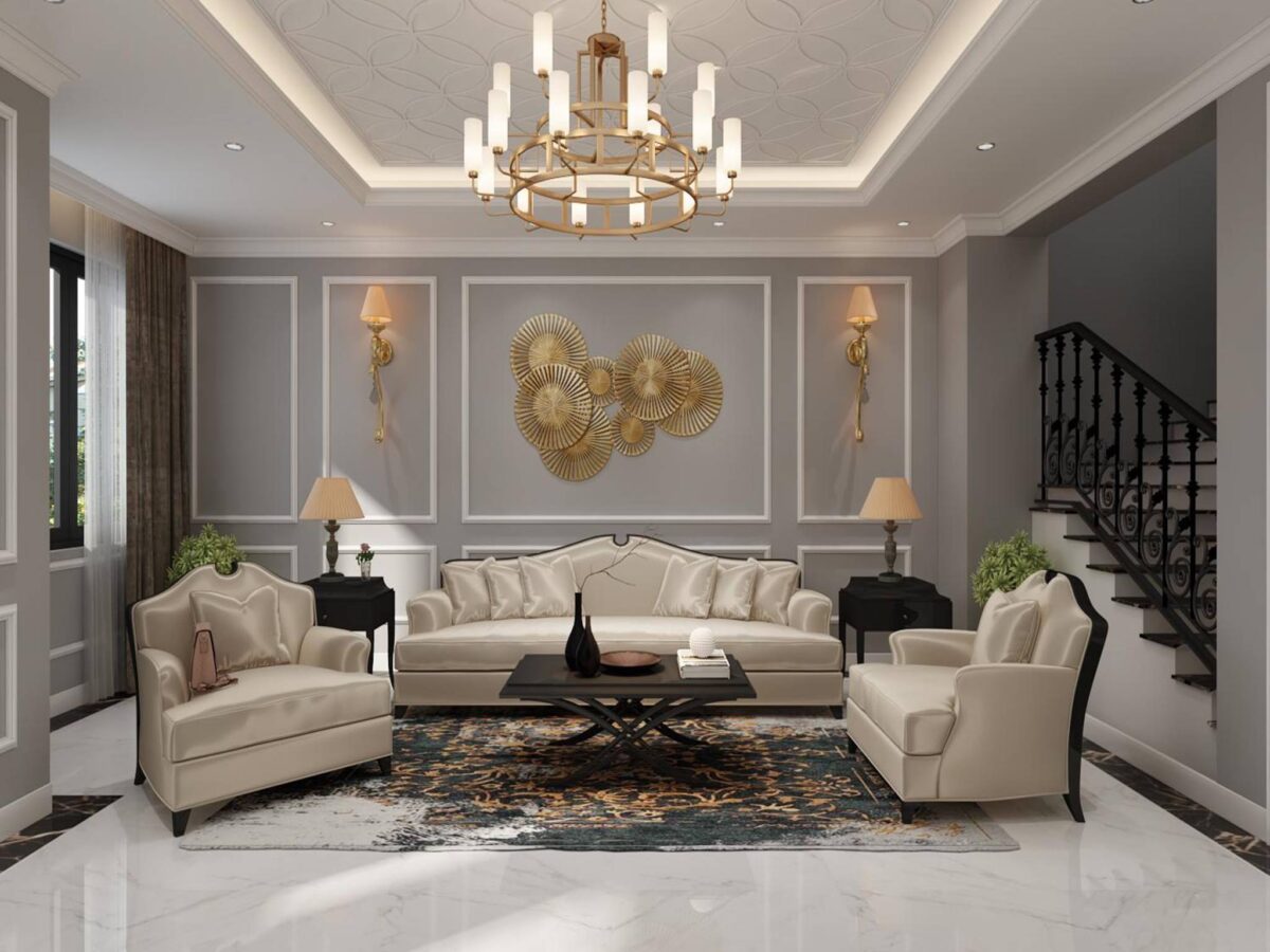 Modern duplex villa for rent in Vinhomes The Harmony (1)