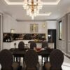 Modern duplex villa for rent in Vinhomes The Harmony (4)
