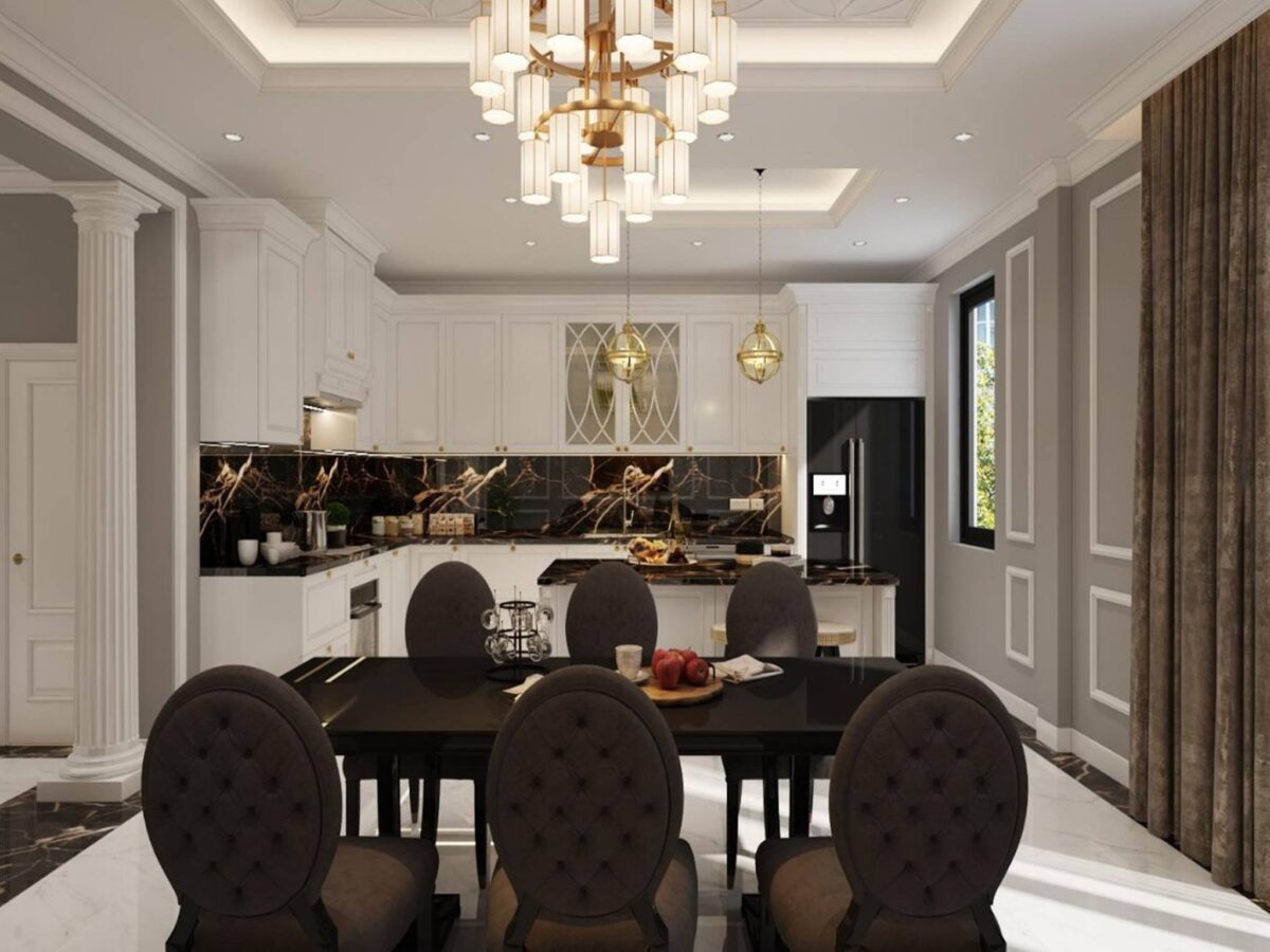 Modern duplex villa for rent in Vinhomes The Harmony (4)