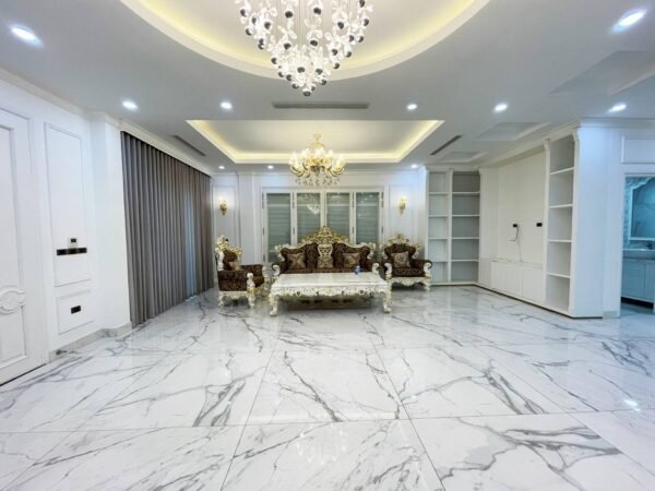 Royal single villa for rent in Vinhomes Riverside Huong Duong (2)