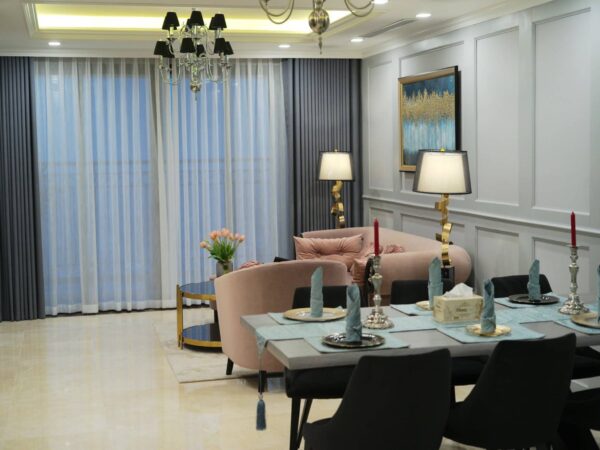 Speechless beautiful apartment for rent at D' Le Roi Soleil 59 Xuan Dieu (2)