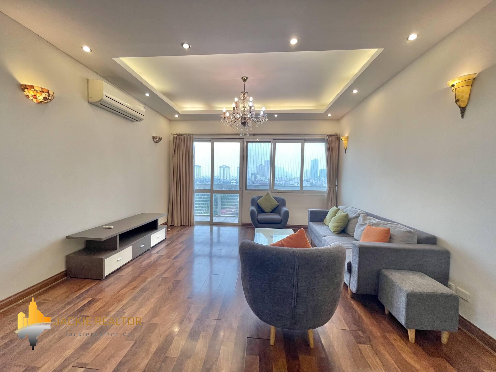 Lovely 3-bedroom apartment for rent in E4 Ciputra Tay Ho (1)