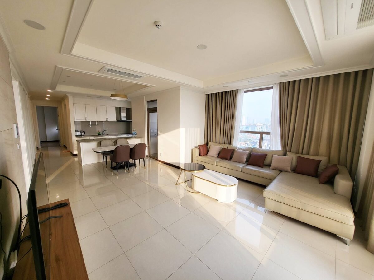 Elegant 3BRs apartment for rent in 901B building, Starlake Hanoi (1)