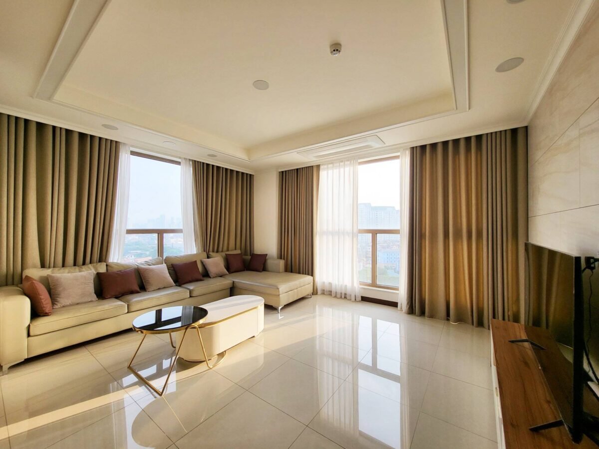 Elegant 3BRs apartment for rent in 901B building, Starlake Hanoi (2)