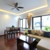 Large balcony serviced apartment in Tay Ho street for rent (3)