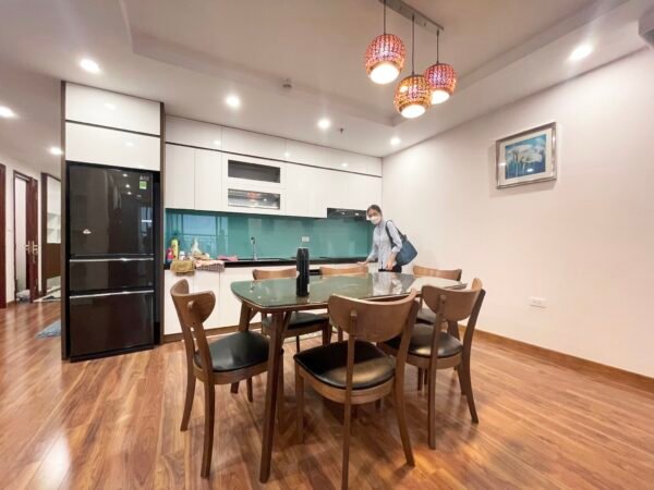 Luxurious 3BRs apartment in 59 Xuan Dieu for rent (2)