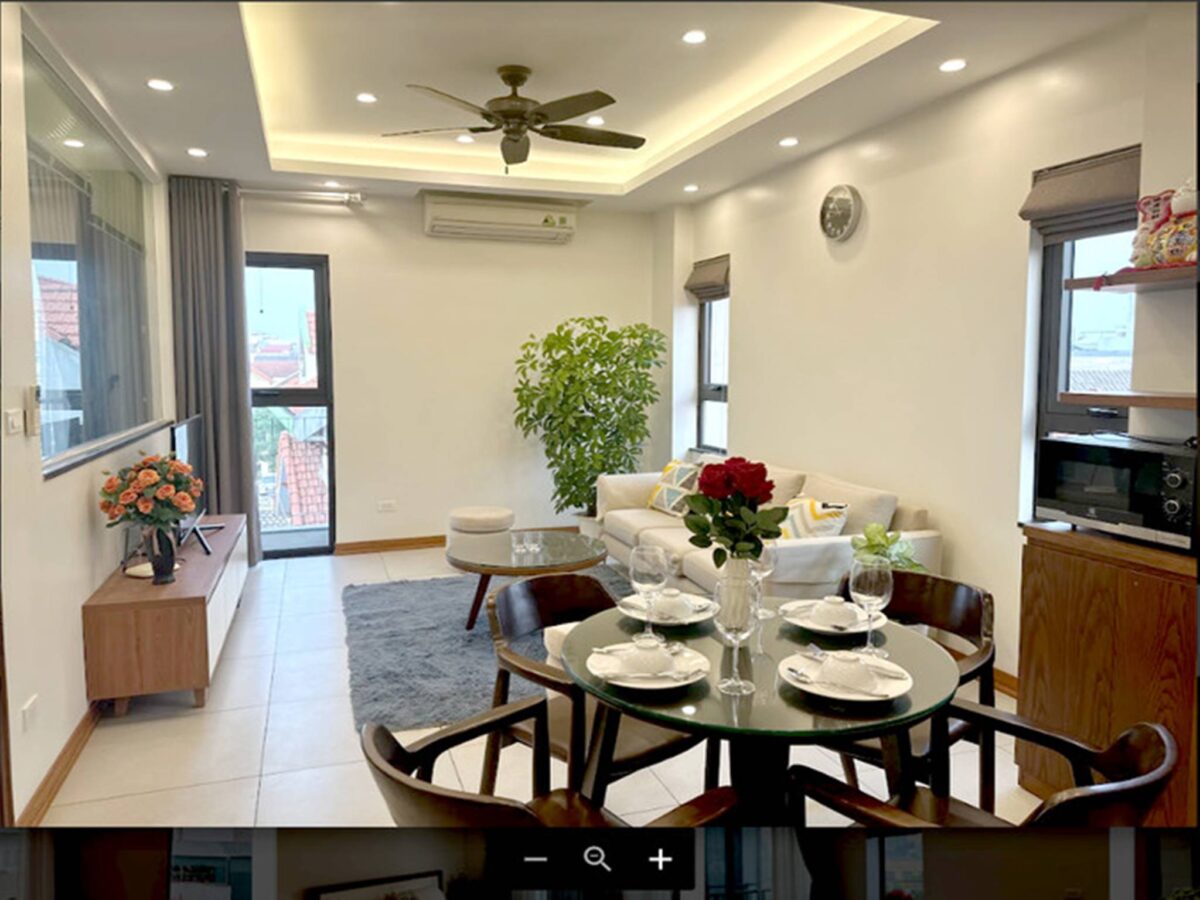 Bright 2BDs serviced apartment in Trinh Cong Son Street for rent (3)