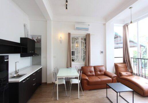 Comfortable 1BD serviced apartment for rent in Dang Thai Mai Street (1)