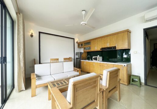 Cozy lakeview 2BDs apartment for rent in Tu Hoa Str, Westlake area (1)
