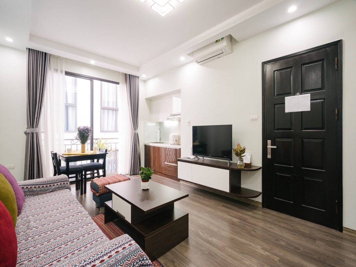 Nice Scandinavian-style 1 bedroom in Tay Ho for rent (3)