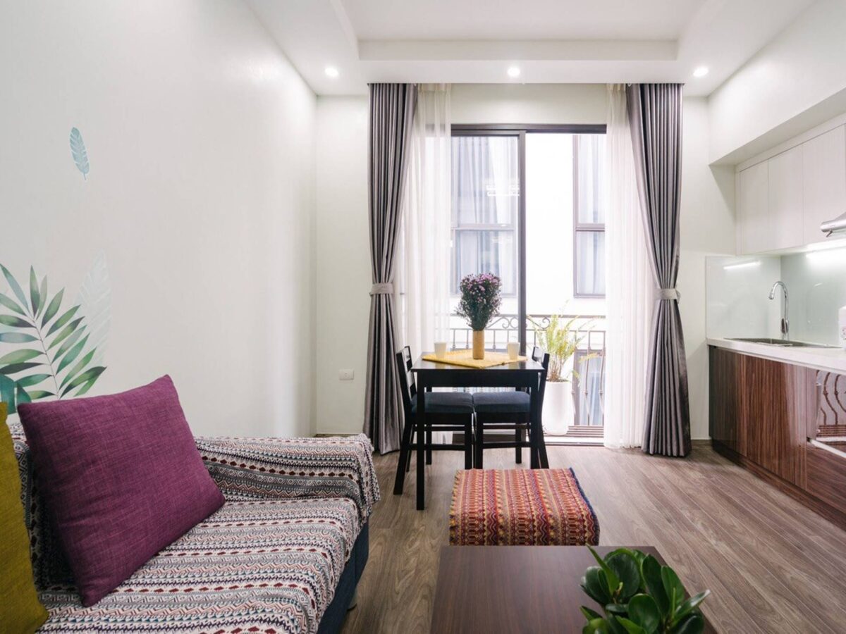 Nice Scandinavian-style 1 bedroom in Tay Ho for rent (7)