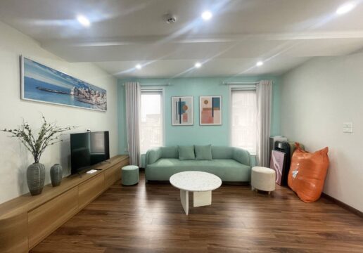 Inspriring artistic 2-bedroom serviced apartment in To Ngoc Van for rent (1)