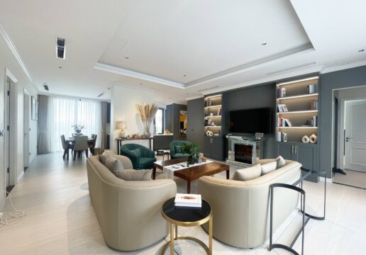 Elegant 4-bedroom apartment for rent in To Ngoc Van (1)