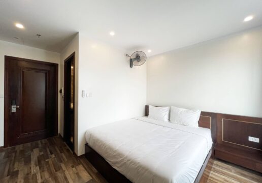Classic studio for rent on Lac Long Quan street, Tay Ho, Hanoi (1)