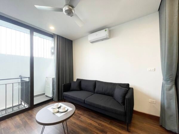 Exquisite 1BR serviced apartment for rent in Ba Dinh (1)