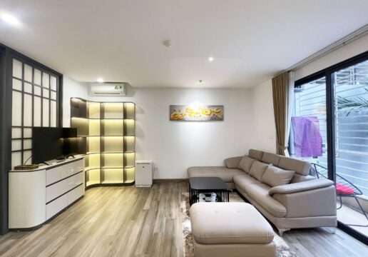 Modern 1-bedroom serviced apartment at Linh Lang Str for rent (1)