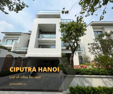 List of Ciputra villa for rent