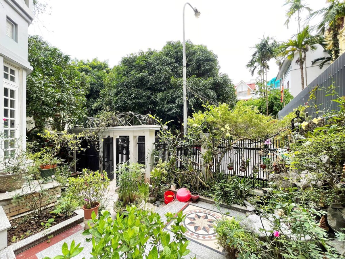 Old French style garden villa for rent in Vuon Dao (5)