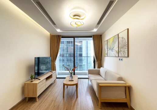 Rustic 2-bedroom apartment at M1 Vinhomes Metropolis for rent (1)