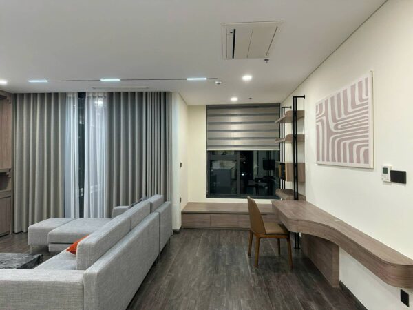 Modern 4-bedroom apartment for rent at Han Jardin Ngoai Giao Doan (1)