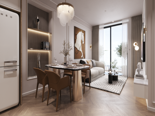 IMPERIA SIGNATURE CO LOA – THE CONTINENTAL 26 Apartment design at Imperia Singature - The Continental