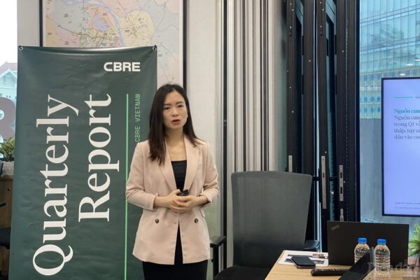 Hanoi Apartment Price Increase Is Slowing Down 2 Ms. Nguyen Hoai An, Senior Director of Hanoi Branch of CBRE Vietnam
