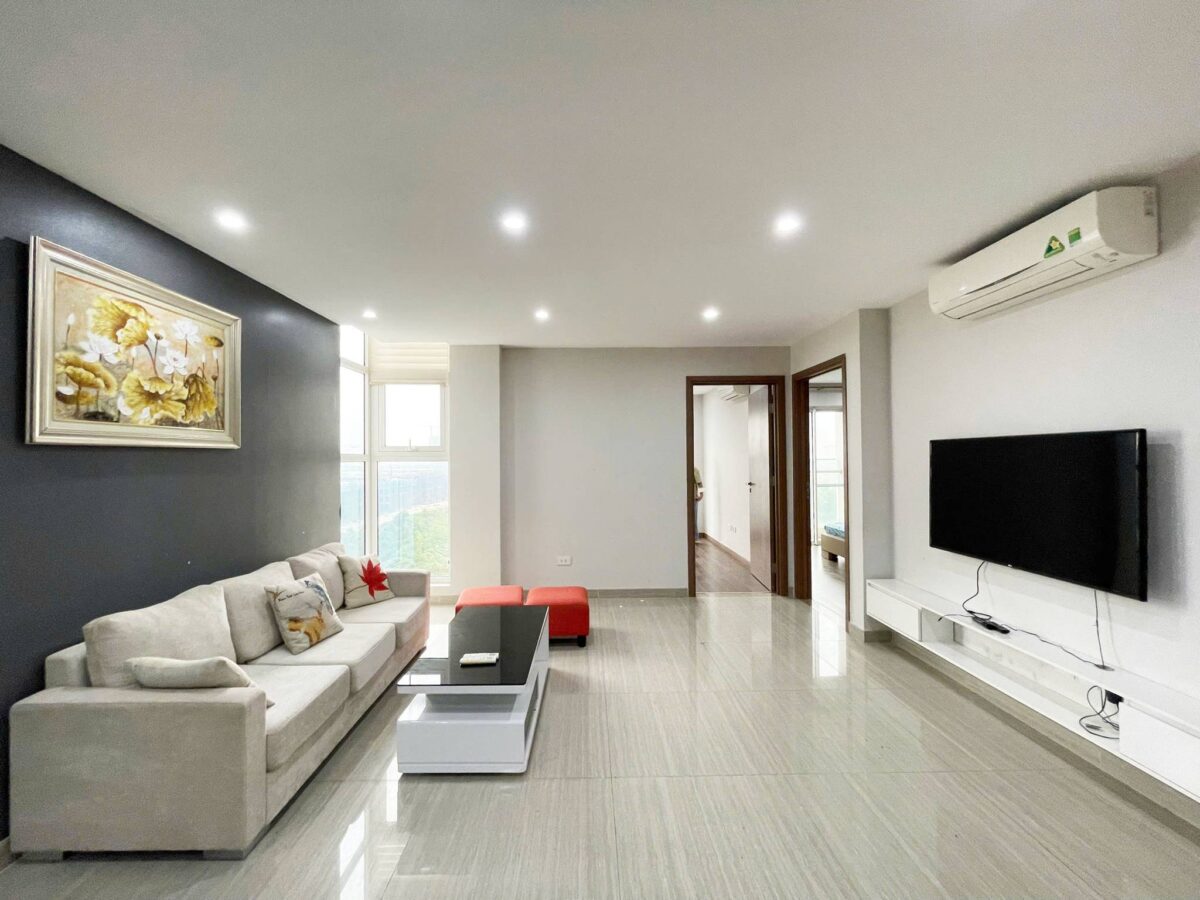 Fully furnished 3-bedroom apartment for rent at The Link Ciputra (1)